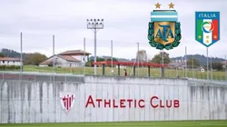 Ciudad deportiva de Lezama, predio de preparación de la selección Argentina para la Finalissima.