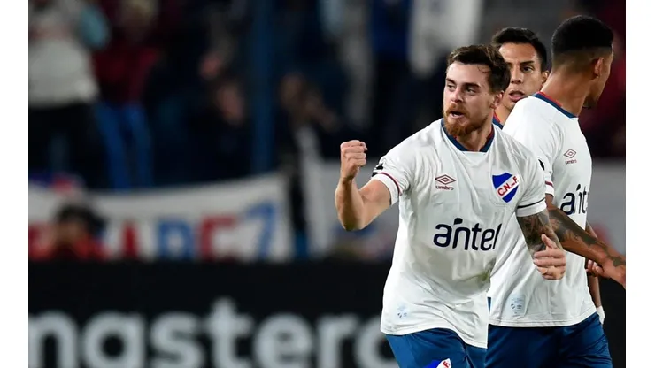 Alfonso Trezza, autor de un gol para Nacional.