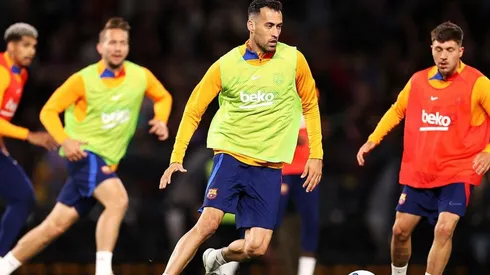 Barcelona en entrenamiento.