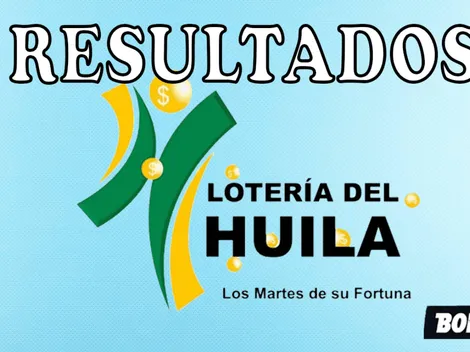 Lotería del Huila | Resultados de ayer: números que cayeron Sorteo 4548 del martes 24 de mayo 2022