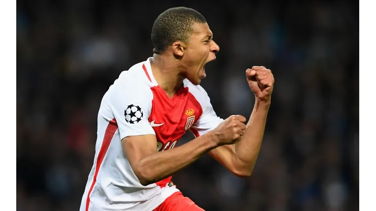 Kylian Mbappé en Mónaco