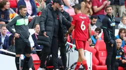 El momento de la salida de Thiago