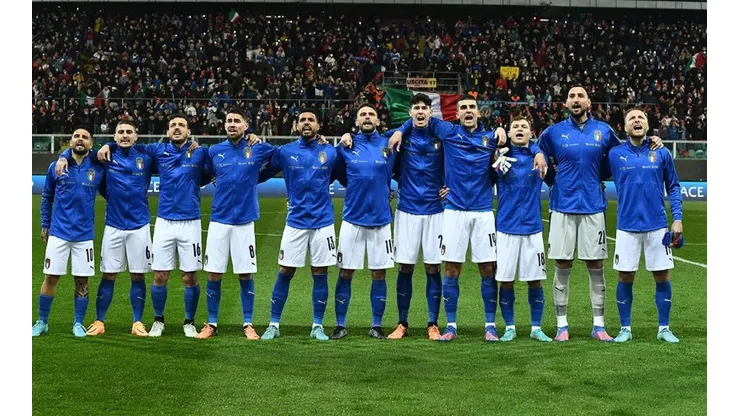 Selección de Italia en repechaje, pero de estos no hay ni uno.