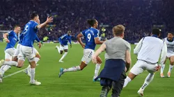 Calvert-Lewin, héroe y autor del gol de la salvación de Everton.