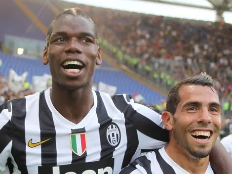 Carlos Tévez evitó que Paul Pogba cambie al Manchester United por el City