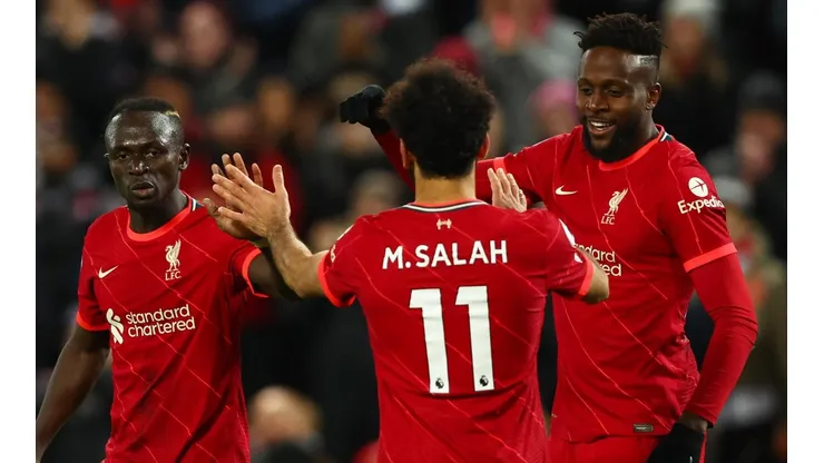 Mané, Salah y Origi