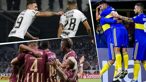 Clasificados a octavos de Libertadores.