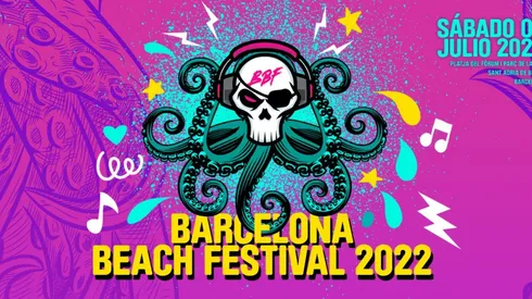 El Barcelona Beach Festival 2022 se llevará a cabo el sábado 2 de julio.