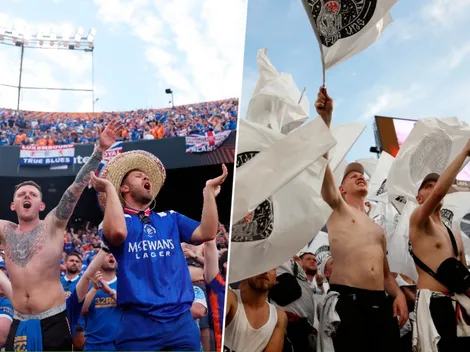 VIDEO | Violentos enfrentamientos entre hinchas de Frankfurt y Rangers