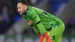 David Ospina en un encuentro con Napoli.