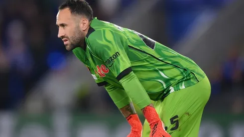 David Ospina en un encuentro con Napoli.