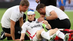 Rode fue atendido en el campo de juego.