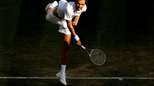 Daniil Medvedev, en Wimbledon 2019