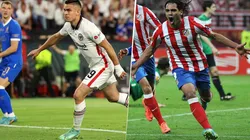 Santos Borré y Falcao García, goleadores colombianos.