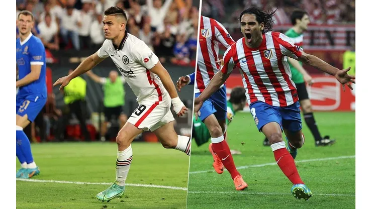 Santos Borré y Falcao García, goleadores colombianos.