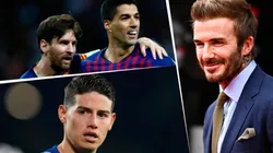 Beckham sueña con un Dream Team con Messi, Suárez, James Rodríguez y más.