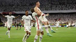 Santos Borré, el héroe de Frankfurt en la final.