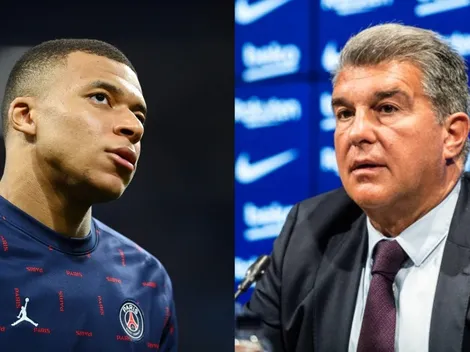 Mbappé 'desmiente' a Laporta