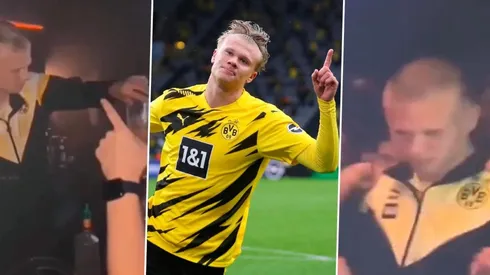 Haaland, de fiesta en Alemania.