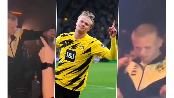 Haaland, de fiesta en Alemania.
