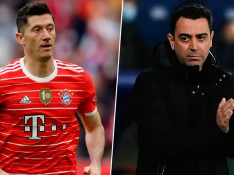 Quiere ir a Barcelona: conversación positiva entre Lewandowski y Xavi