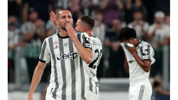 Giorgio Chiellini se despidió de Juventus.
