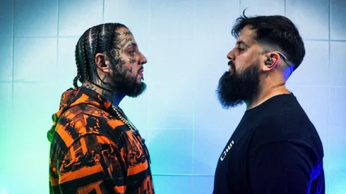 Lobo Estepario y Papo fueron protagonistas de la última batalla de la primera fecha de FMS Internacional.