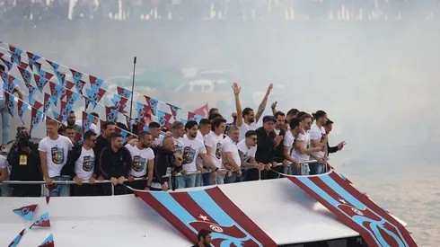 Festejo de Trabzonspor.