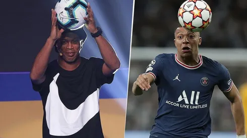 Dinho y Mbappé: en común, PSG.