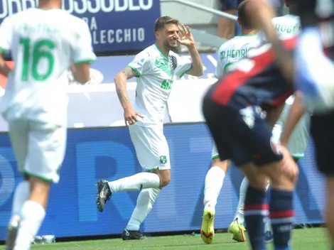 El golazo de la jornada: la impresionante chilena de Domenico Berardi