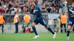 Bordeaux en festejo de gol, pero puede ir a la Ligue 2.