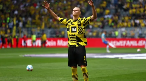 Erling Haaland y su despedida de Borussia Dortmund.