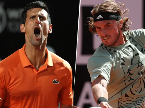 ◉ EN VIVO: Novak Djokovic vs. Stefanos Tsitsipas ONLINE por la final del Masters 1000 de Roma | Cómo ver por TV y streaming
