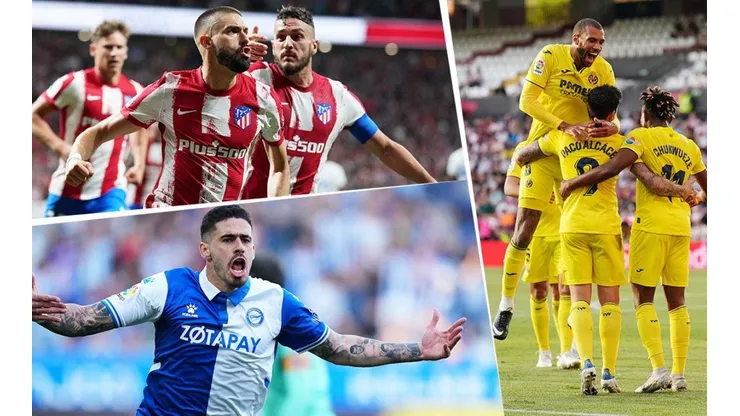 Equipos en pelea en España.
