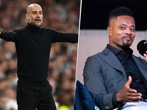 Pep Guardiola arremetió en contra de Patrice Evra por críticas a su Manchester City