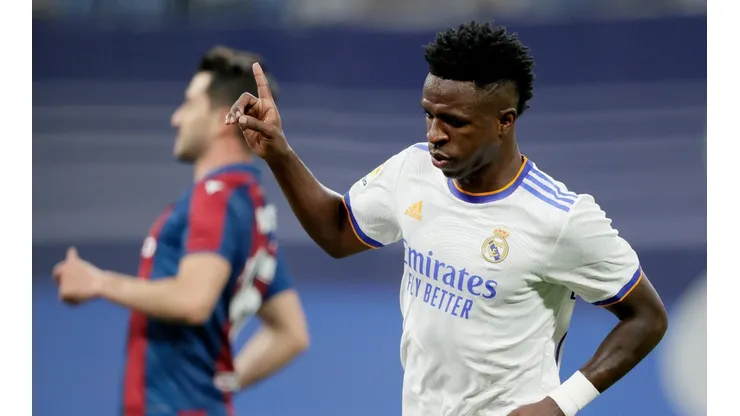 Vinícius Júnior, autor de un triplete.