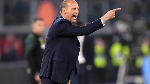 Allegri en dirección de Juventus.