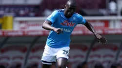 Koulibaly en acción con Napoli.