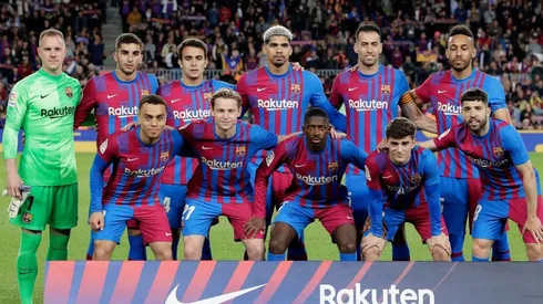 Jugadores del Fútbol Club Barcelona.