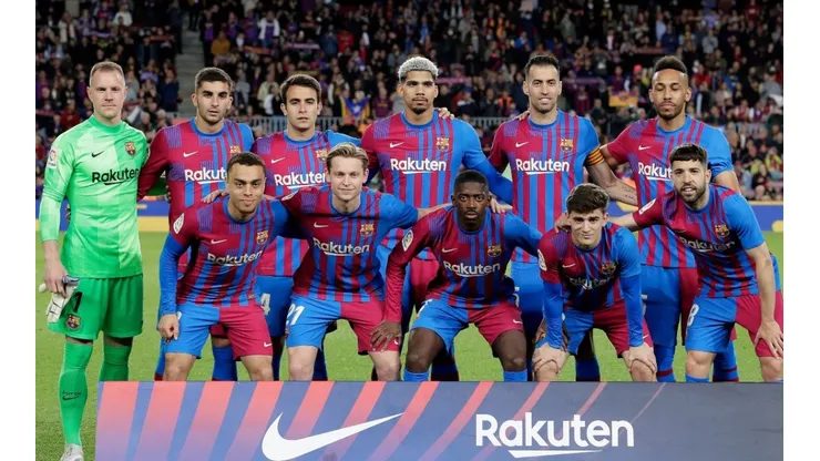 Jugadores del Fútbol Club Barcelona.