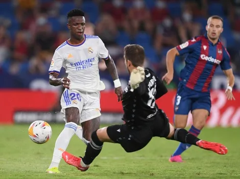 Alineaciones confirmadas para Real Madrid vs. Levante