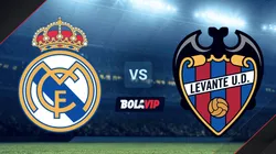 Real Madrid vs. Levante por La Liga de España.