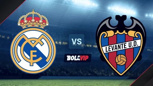 Real Madrid vs. Levante por La Liga de España.