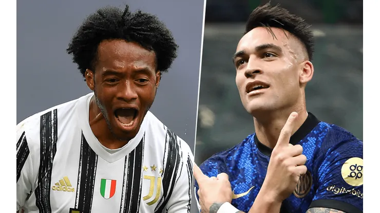 Juventus vs. Inter por la Copa Italia (Fotos: Getty).