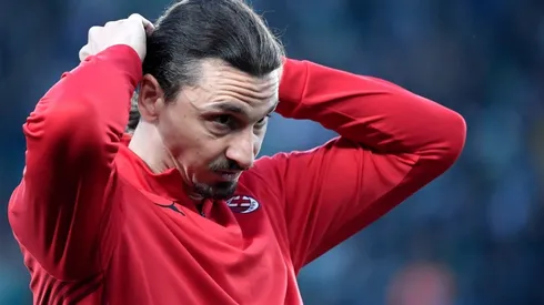 Zlatan Ibrahimovic, delantero del AC Milan.