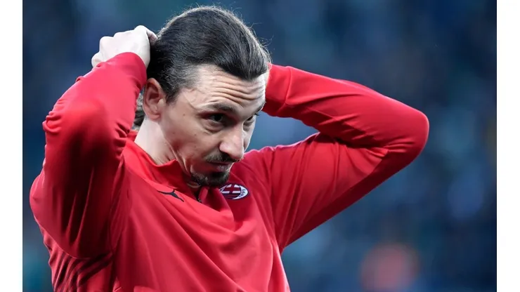 Zlatan Ibrahimovic, delantero del AC Milan.
