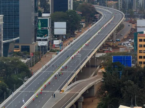 Nairobi estrenó su flamante autopista ¡con un maratón!