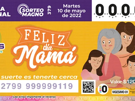 Resultados del Sorteo Magno del Martes 10 de mayo | Lotería Nacional | Día de las Madres