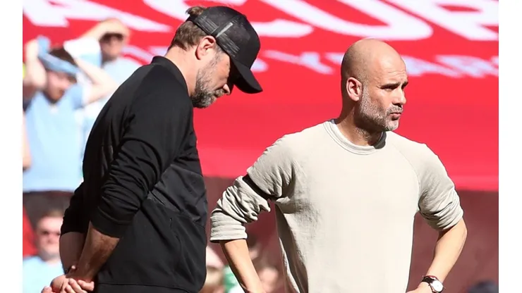 Jurgen Klopp y Pep Guardiola.