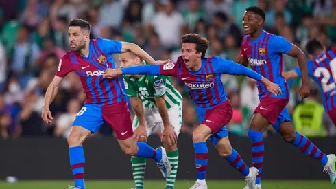 Jordi Alba firmó la clasificación con un golazo.